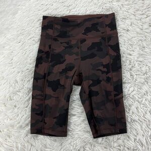 Lululemon Invigorate High-Rise Short 10" Heritage 365 Camo Brown Earth Multi